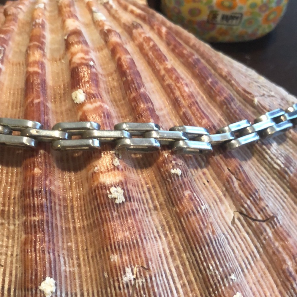 Unique Sterling Silver Chain Link Bracelet